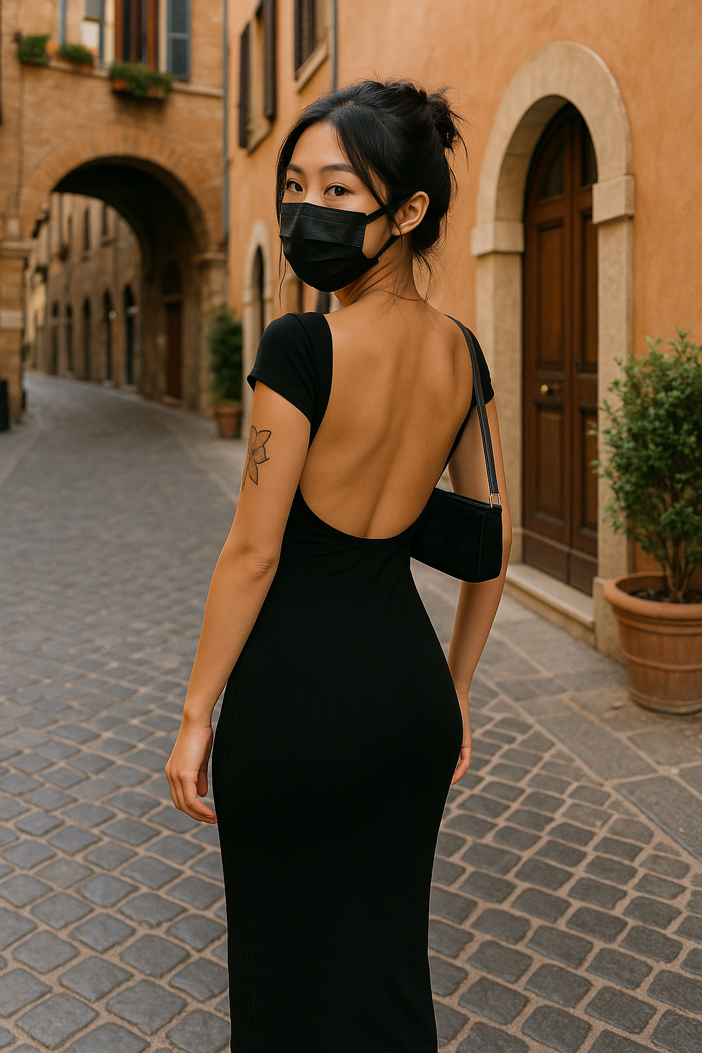 Nibber Solid Sexy Backless Maxi Dress Women Elegant Elastic Slim Short Sleeve Long dresses Female Bodycon Streetwear Clothing